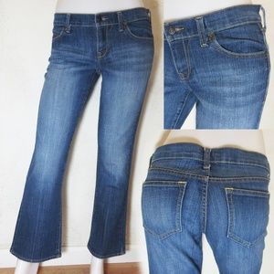 Old Navy Diva Womens Blue Jeans Bootcut/Boot Cut Size 6 S 6S W34 L28 Denim Pants